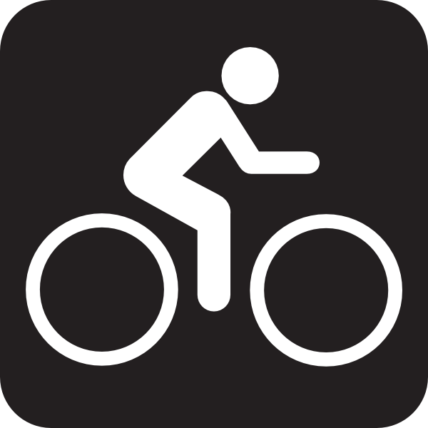 bike trail clipart - photo #4