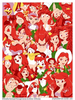 Red Disney Characters Image