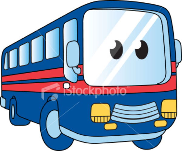 clipart blue bus - photo #30