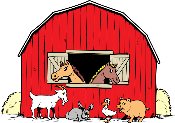 farmyard clipart - photo #1