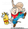 Free Stick Horse Clipart Image