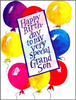 Happy Birthday Grandson Clipart Image