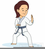 Free Printable Karate Clipart Image