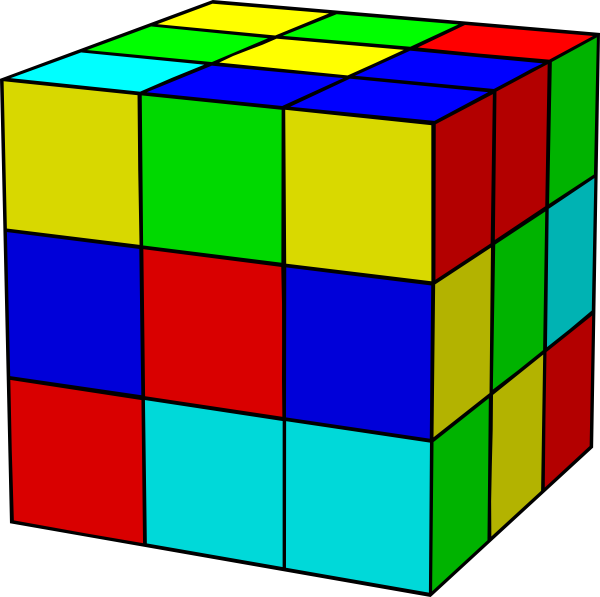 Rubik Cube Clip Art At Clker Com Vector Clip Art Online Royalty