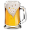 Summer Beer Drinking Clipart Image