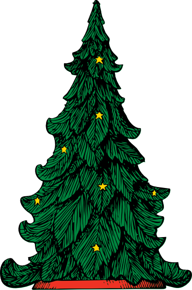 Christmas Tree Clip Art at  - vector clip art online, royalty free  & public domain