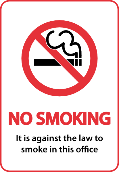 clipart no smoking signs - photo #31