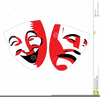 Theatre Mask Clipart Image