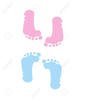Baby Footprints Clipart Free Image