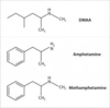 Methamphetamine Molecular Structure Image