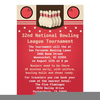 Bowling Tournament Invitation Image