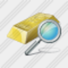 Icon Gold Search Image