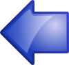 Arrow Blue Left Clip Art