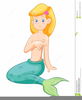 Animated Little Mermaid Clipart Image