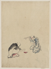 [two Men Playing A Game Or Gambling, Possibly Involving Dice Of Some Sort] Image
