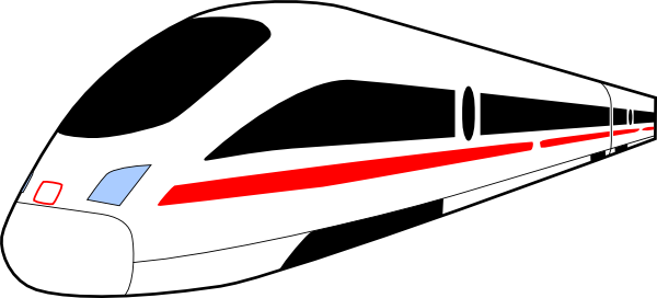 clipart passenger train - photo #48