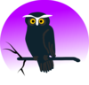 Halloween Owl Clip Art