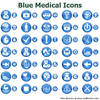 Blue Medical Image