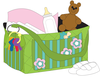 Diaper Bag Clipart Image