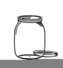 Empty Jar Clipart Image