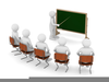 Student Meeting Clipart Image