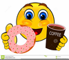 Clipart Coffee And Donuts Image