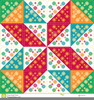 Free Quilt Pattern Clipart Image