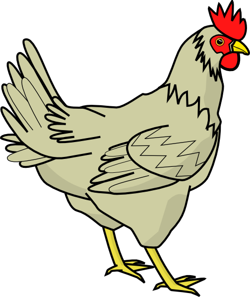 free clip art cartoon chicken - photo #5