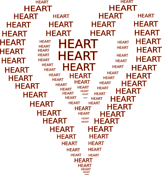 Heart Ascii Art clip art 2011