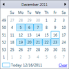Monthcalendarselection Image