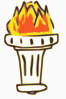 Fire Torch Clip Art