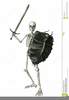 Skeleton Warrior Clipart Image