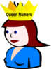 Queen Numero Clip Art
