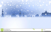 Snowing Background Clipart Image