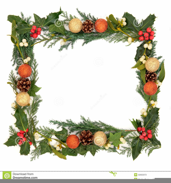 christmas ivy border clipart free images at clker com vector christmas ivy clipart