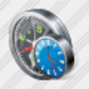 Icon Compass Clock Image