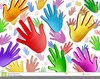 Paper Hands Clipart Image