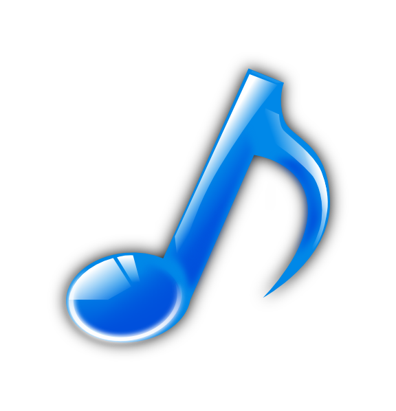 Blue Music Note Clip Art At Vector Clip Art Online Royalty