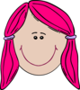 Girl Pink Clip Art