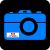 Blue Camera Icon Clip Art