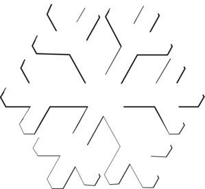 White Snowflake Clip Art at  - vector clip art online, royalty  free & public domain