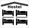 Hostel Clip Art - White Clip Art