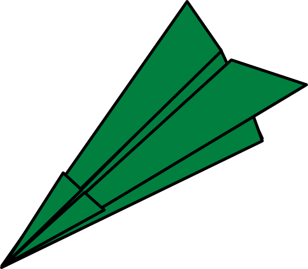 green airplane clipart - photo #6