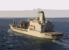 The Military Sea Lift Command (msc) Fleet Oilier Usns Pecos (t-ao 197) Underway Conducting Missions In Support Of Operation Iraqi Freedom. Clip Art