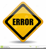 Clipart Free Computer Error Image