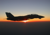 An F-14 Tomcat Fighter Jet In-flight Over Afghanistan. Image