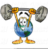 Athletic Mascot Clipart Image