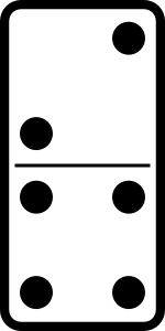 Domino Set 14 Clip Art