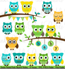 Free Owls Clipart Image