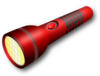 Red Flashlight Clip Art